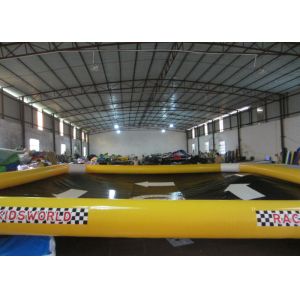 Waterproof Large Inflatable Lounge Pool , Backyard Inflatable Pool 10 X 8m