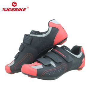 China Self Locking Mens SPD Cycling Shoes , Mens Mountain Bike Trainers Dampproof on sale