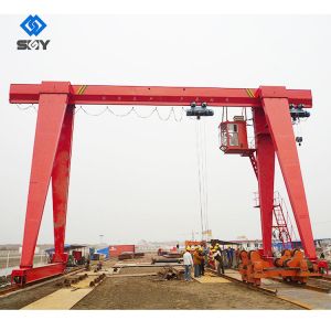 Single Beam Gantry Crane High Durability Abrasion Proof Warehouse 5 ~ 20 Ton