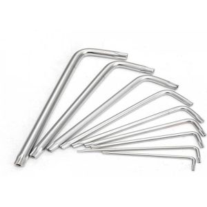 4mm 6mm 10mm L Shape Hex Wrench Super Duplex Stainless Steel 2205 2507 904L 2507