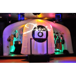Hot Fun Lighting Inflatable Photo Booth with LED Light