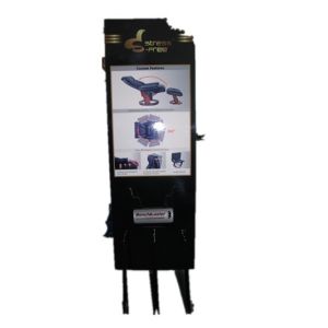 POP Advertising Cardboard Standee Display Customized Size Flat Packing