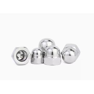 M18*1.5mm Pitch Hex Dome Cap Nut Stainless Steel A2 A4 304 316 Low Type DIN917