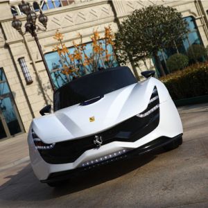 2023 Made In Newest 12 Volt Kids Electric Ride On Car with Two Open Doors Brown