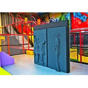 Plastic 3D Pin Impress Board Wall For Adults Playing 1815*1250*2020 Mm