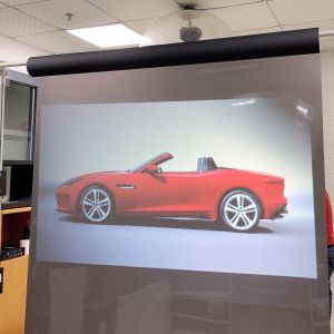 High contrast Holographic Screen , holoscreen projection film 1524 x 3000mm