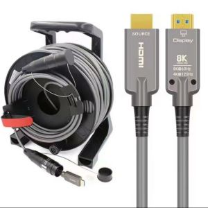 China HDMI2.1 HD Armored Optical Fiber Cable on sale