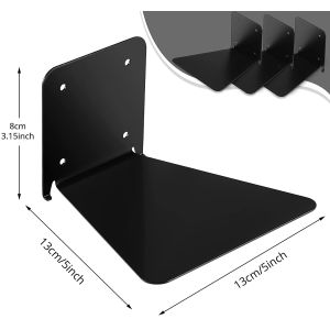 Modern Iron Book Shelf Invisible Bookshelves for Living Room Office Classroom