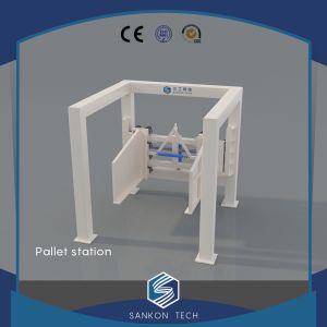 Tray Station Mobile Concrete Block Making Machine