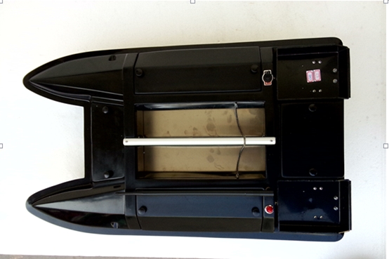 Battery Power RC Fibergalss Catamaran Bait Boat