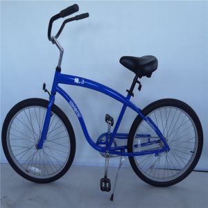 Cheap 1.8m Length KMC Chain 26 White Wall Men's Bicycle Wheels for Custom Beach Cruiser Bike for sale