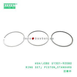 S1301-92080 Standard Piston Ring Set For HINO J08E