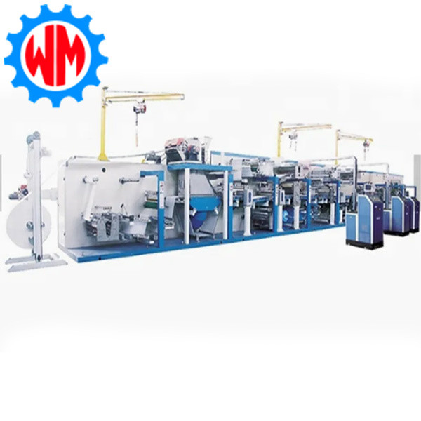 Quality Customizable Baby Diaper Production Line With Multi Layer Material Composite Technology wholesale