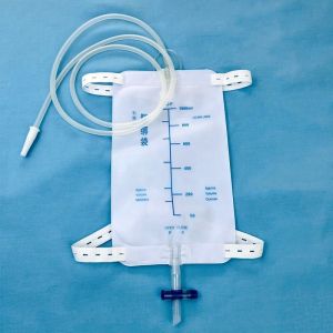 500ml Capacity Urinary Leg Bag with Anti-Reflux Valve and Leakproof Design for