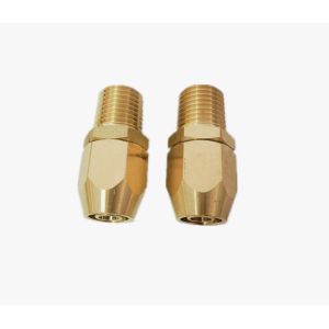 Premium Solid Brass Pneumatics 1/4" Barb Fitting For 1/4-Inch ID Polyurethane