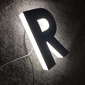 OEM ODM Plastic Alphabet Acrylic Illuminated Sign Storefront Advertising