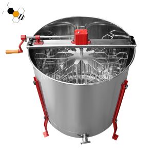 Stainless Steel 8 Frames Centrifuge Honey Manual Honey Extractor
