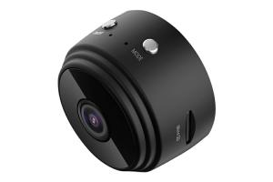 CMOS Sensor Wifi Mini Security Camera , Mini Wifi Hidden Spy Camera Wireless