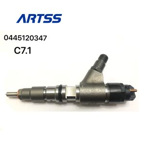 0445120347 Diesel Engine Injector Common Rail Fuel Injector Assy C7.1 For