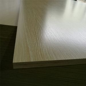 E0 E1 Glue Moisture 12% Laminate Faced Plywood For High End Cabinet