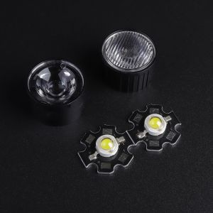 Frosted Optical PMMA Led Lens for Led Spotlights / LED Lens