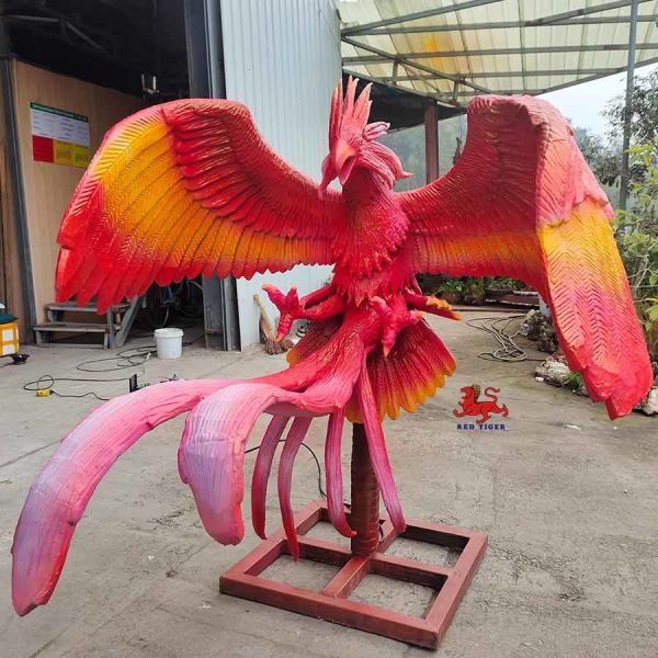 Quality Chinese Ancient Animatronic Creatures With Motion Sound Customization - Zhongming Niao wholesale