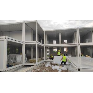 Clinic Hospital Flat Pack Container House 20ft Modular Mobile Homes