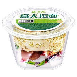 Spicy Beef Flavor Ramen Instant Noodles Non Fried / Cup Noodles Beef Spicy 166g
