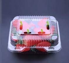 Clear APET Plastic Sheet Clamshell Fruit Use Disposable Containers