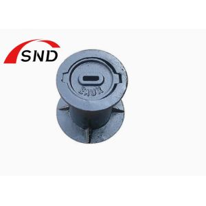 China Pressure Resistant  Round Casting Diameter Waterproof Manhole Cover Spray Paint on sale