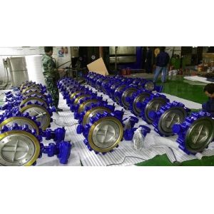 Bidirectional Fire Safe Triple Eccentric Butterfly Valve