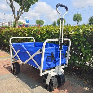 China Folding Stroller Wagon Collapsible Beach Trolley Fishing Cart Kids Wagon on sale