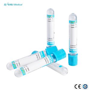 Cheap Vacuum Coagulation Blood Test Tube Disposable CE Approved BLUE CAP for sale