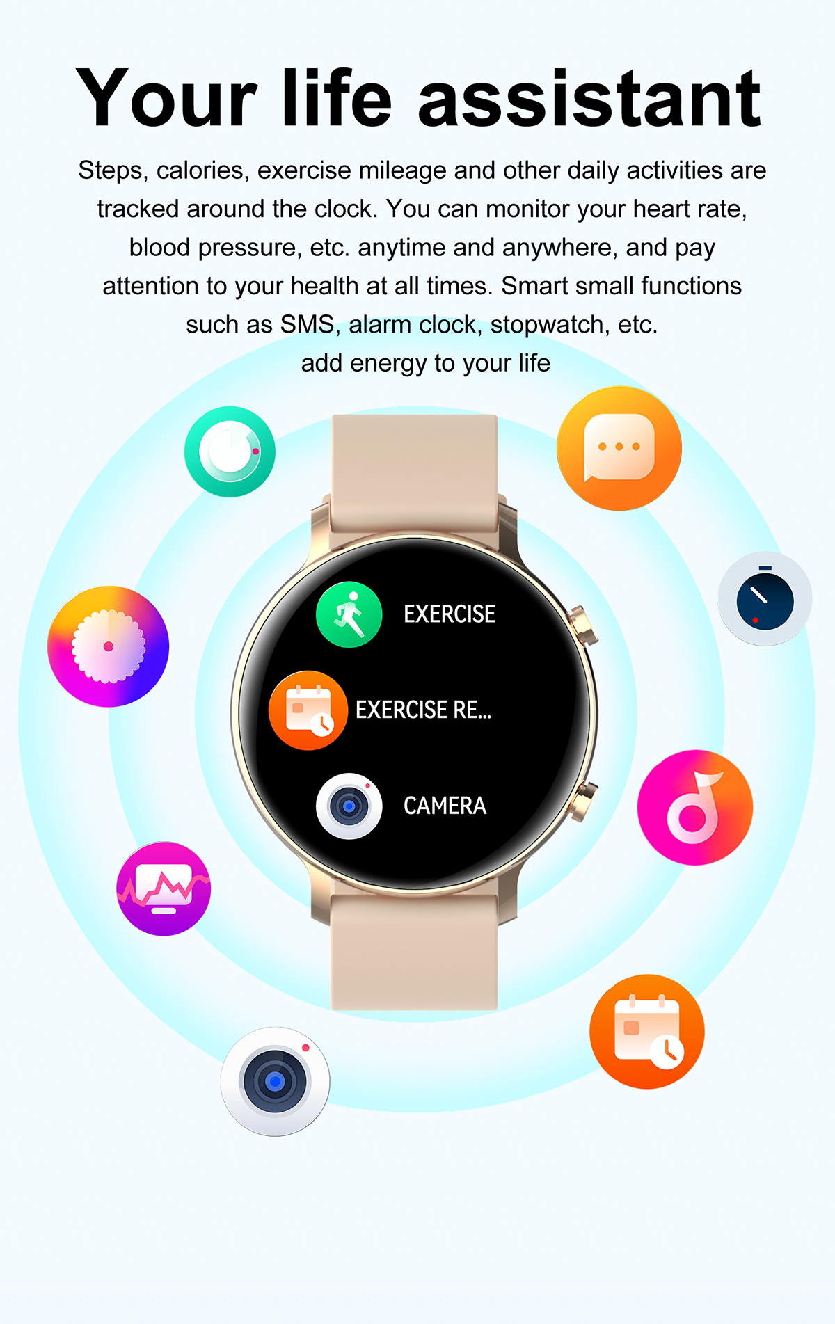 Hot Selling High Quality HW36 Bluetooth Call Smart Watch
