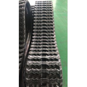 320x86x55/400x86x55/450x86x55 Zigzag Pattern Skid Steer Loader Rubber Track