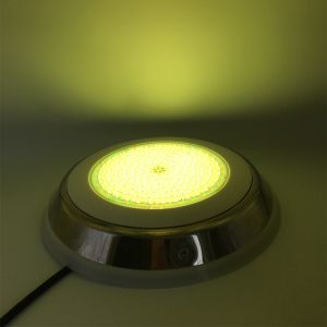 RGB IP68 LED Pool Lights 35W Surface Mounting Resin Filled Colorful Switch on