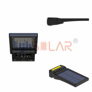 ABS PC Portable Solar Lights Outdoor IP65 Waterproof IK10 Class With PIR Sensor