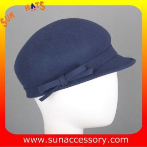 9140784 Sun Accessory customized winner fashion 100% wool felt Ivy hats, women