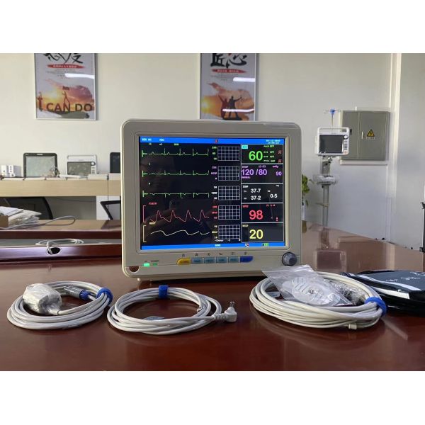 Quality Portable Multi Parameter Patient Monitor With ECG SPO2 NIBP And Temp Measurement wholesale
