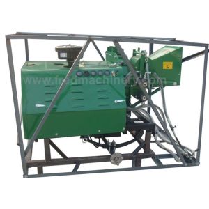 China Diesel Engine Hydraulic Wood Chipper 40HP Power With Double Rollers on sale