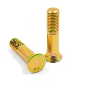 Grade 8.8 Yellow Square Neck Carriage Bolt Zinc Plated 20mm M5 Carriage Bolt