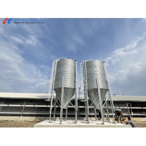 China KXD Automatic Steel Structure Poultry Shed Equipment For Broilers / Layers on sale