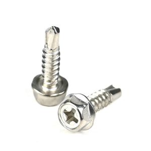 Ruspert Coated Self Drilling Screw for Heavy Duty Applications in Steel Material