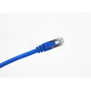 China Customized Cat5e Patch Cord 24AWG Stranded Bare Copper RoSH PVC For Cabling System on sale