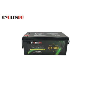 Deep Cycle 24v 120ah LiFePO4 RV Battery High Efficient Charging Reliable Safety