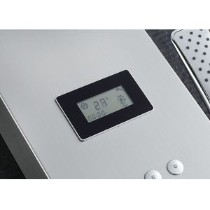 OEM / ODM ROVATE Shower Panel With Waterfall Head Water Temp Accurate To ±1°C