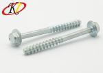 Flat Point Hexgon Washer Head Self Drilling Tapping Screws With Zinc Plated