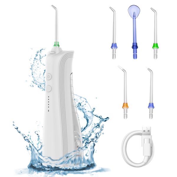 IPX7 Waterproof Grade Cordless Portable Oral Irrigator for Hotel Powerful and