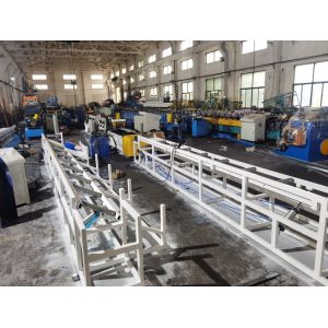 Corrugated Steel Shelf Panel Rolling Forming Machine PLC control
