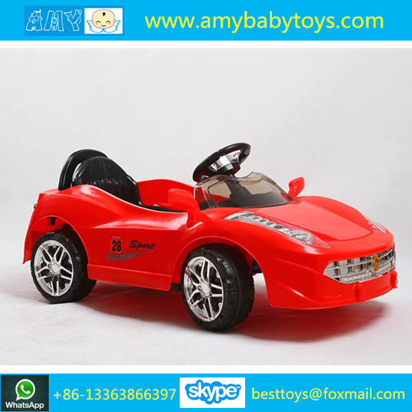 Quality The Red Plastic Children Ride On Car With Best Quality And Competitive Price For Selling wholesale